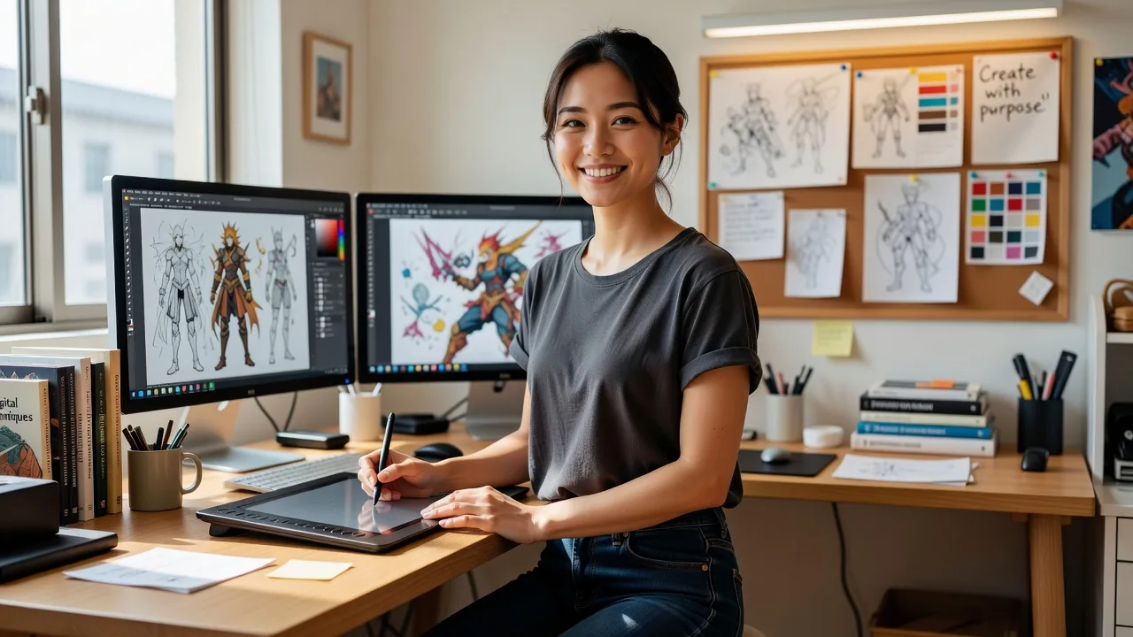 アートディレクター 陽菜のポートレート